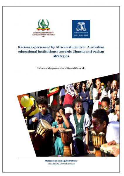 Report Cover - Racism experienced by African students