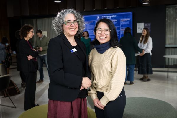 Jo Barraket and Hannah Figueroa